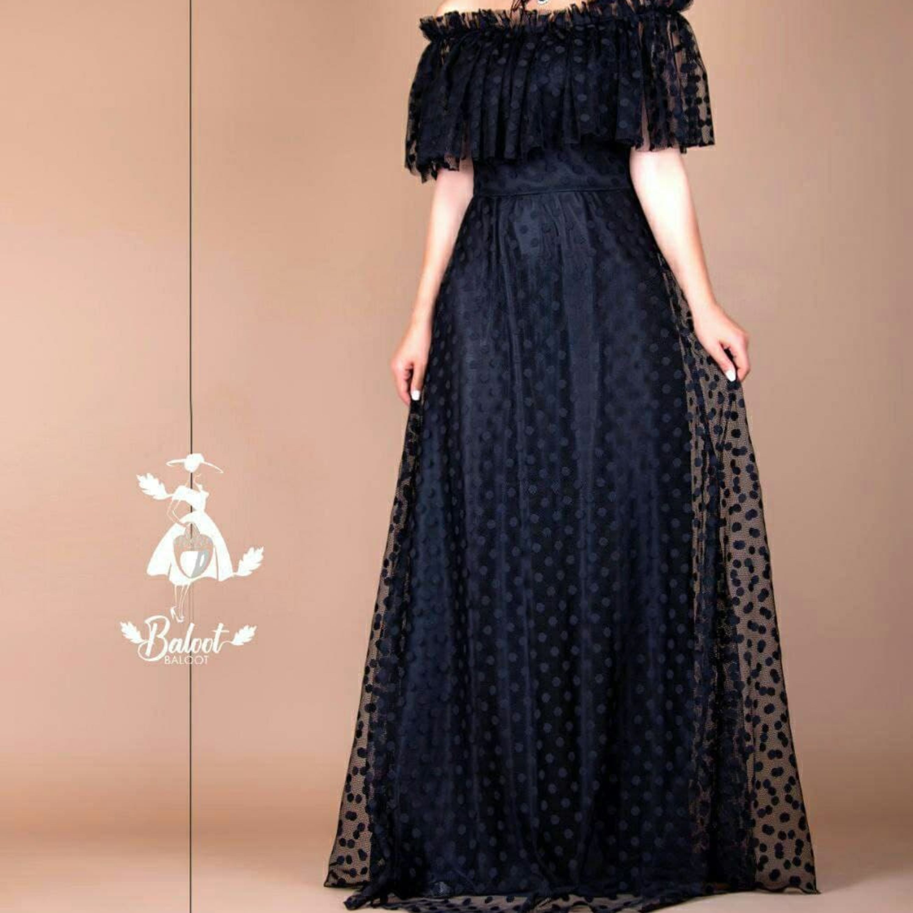 حراج ویژه ماکسی مجلسی تور خاخالی