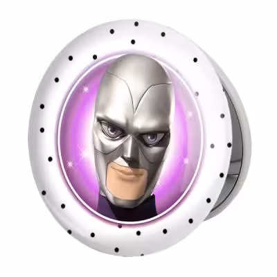 آینه جیبی خندالو طرح هاکماث دختر کفشدوزکی مدل تاشو کد 3547