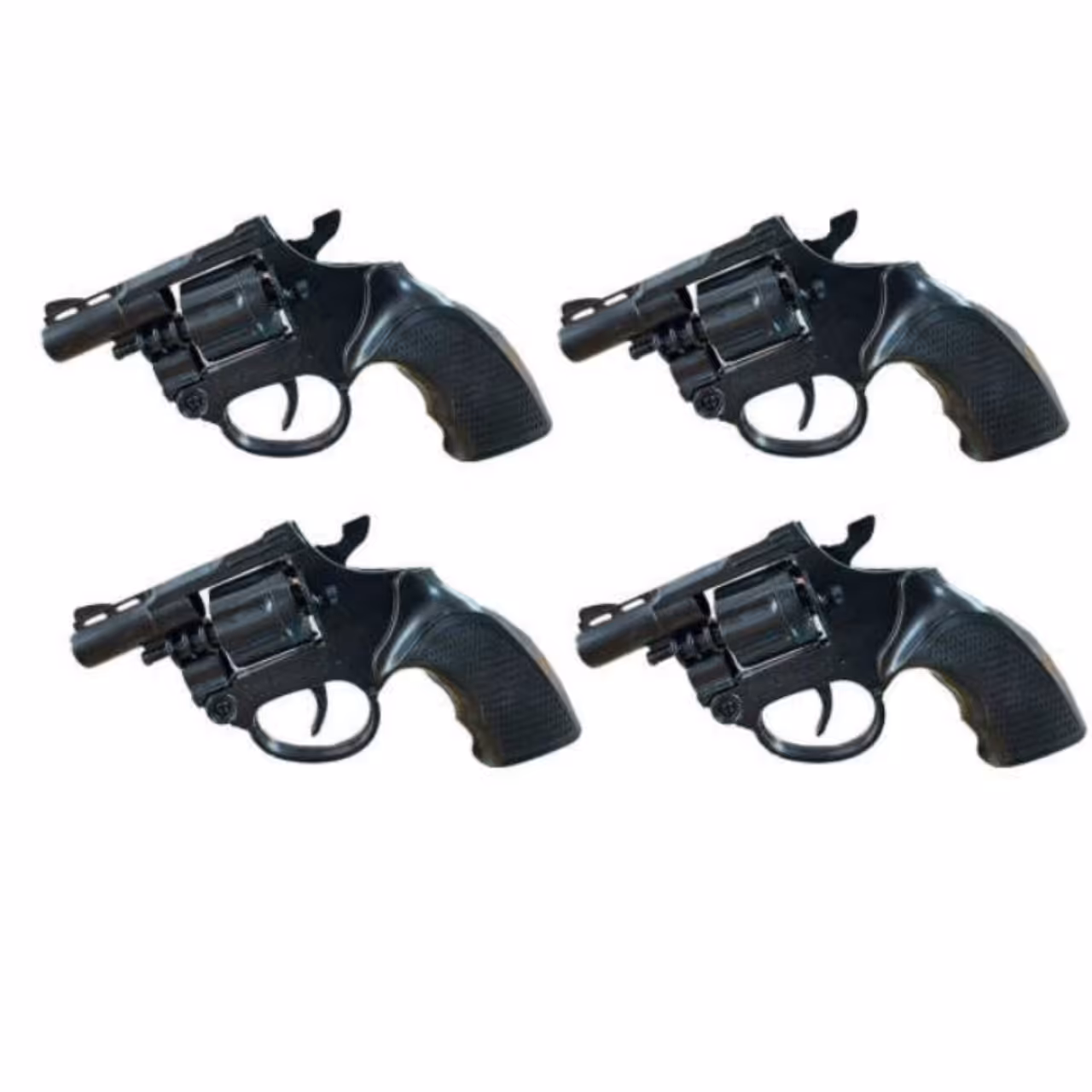 تفنگ ترقه ای بسته چهار عددی (رنگ مشکی)