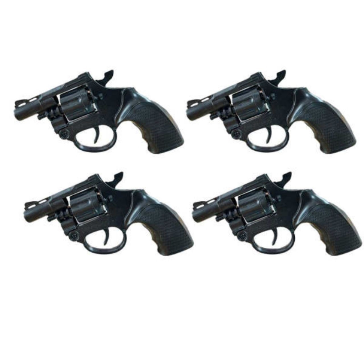 تفنگ ترقه ای بسته چهار عددی (رنگ مشکی)