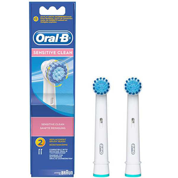 سری مسواک برقی دندان و لثه حساس ارال بی 2 عددی Oral-B Sensetive