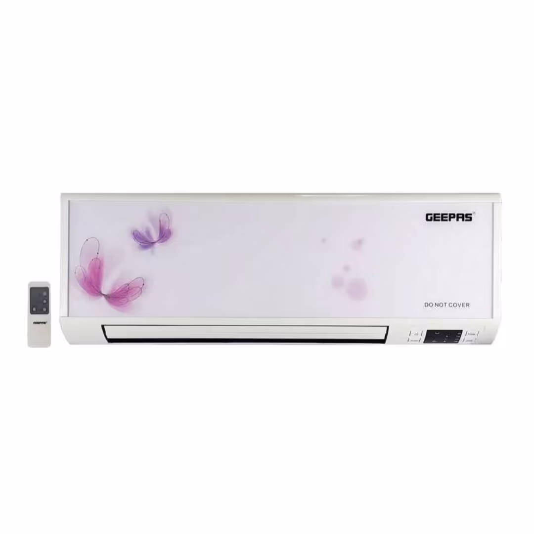  بخاری برقی کم مصرف جیپاس طرح اسپیلت  فن هیتر جی پاس مدل GWH9242 بخاری برقی دیواری جیپاس مدل GWH9242