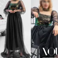 ماکسی مجلسی آلتین حرررراج تک‌سایز فقط 36و38
