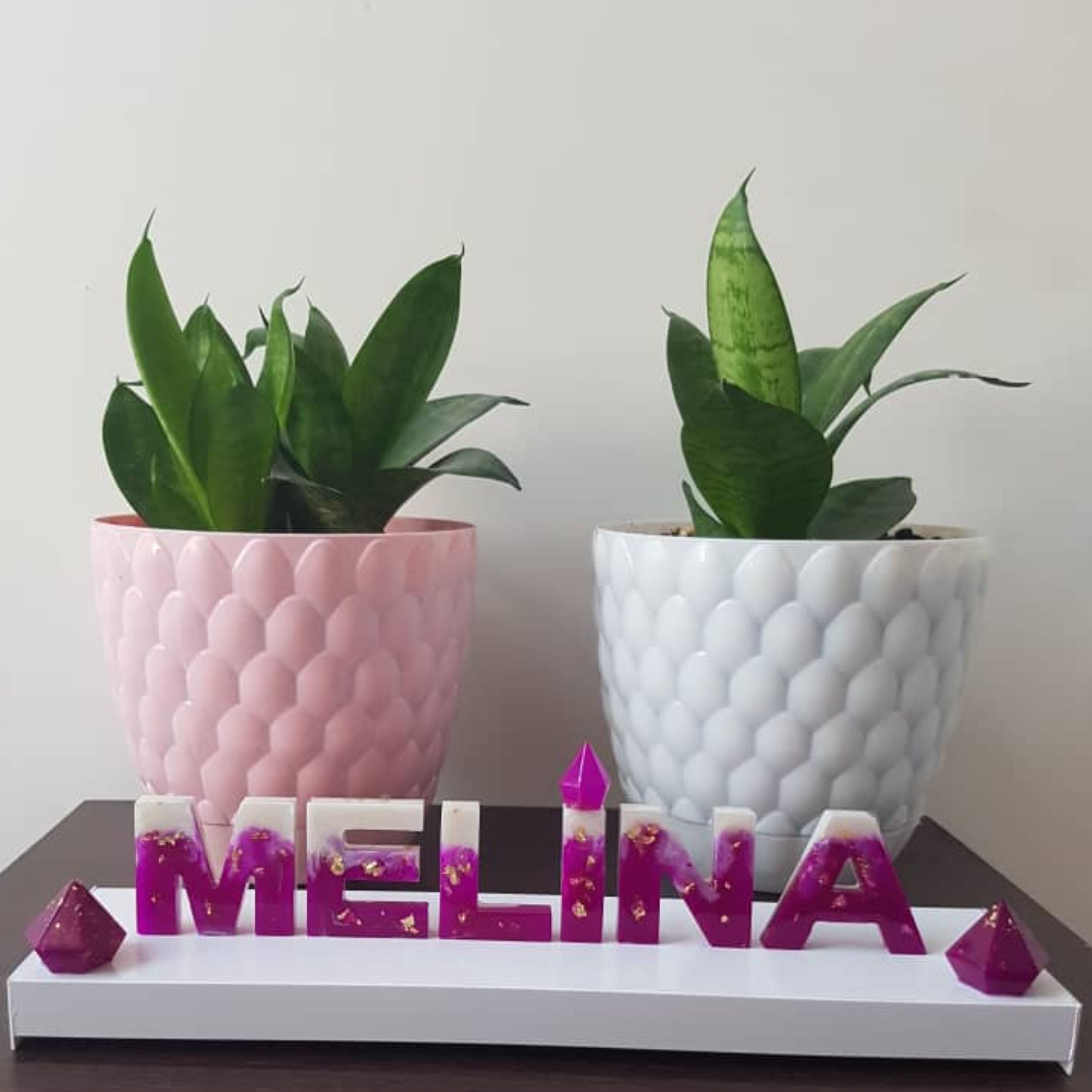 استند زیبای اسم ملینا سفارش دوست عزیز ما به مناسبت تولد دختر گولشون