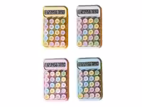 ماشین حساب دکمه رنگی سایز کوچک