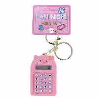 ماشین حساب فانتزی جیبی طرح خوک صورتی