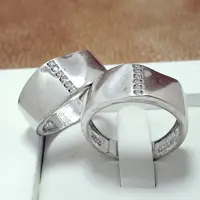 حلقه ست زیبا و خاص نقره مردانه و زنانه