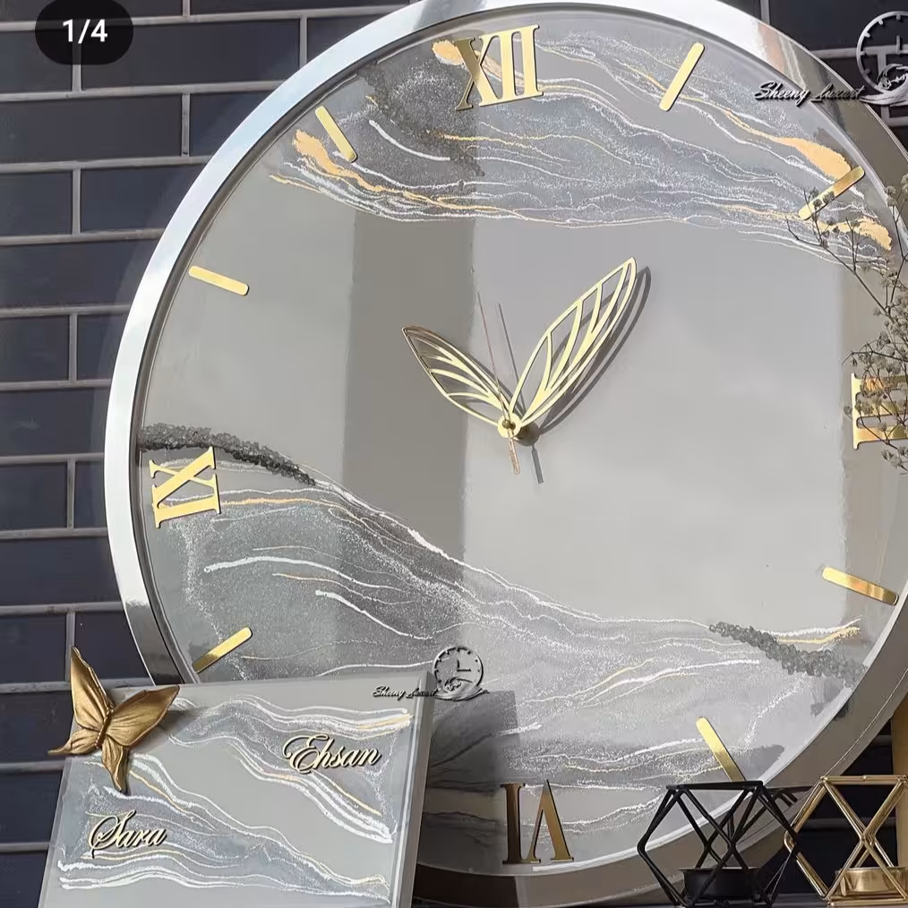 ساعت رزینی قطر 50 دررنگ بندی دلخواه شما 