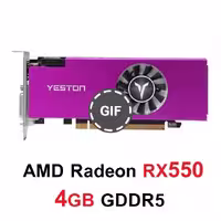 کارت گرافیک مینی کیس AMD Radeon RX 550 4GB GDDR5
