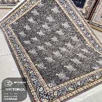فرش مدرن شادلین قالیچه سایز 1.5 در 2.25 کد 320160طوسی 320 شانه 1300 تراکم