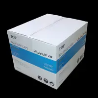 کلاه اکاردئونی یکبار مصرف بهداشتی سفید 2000عددی تاپ