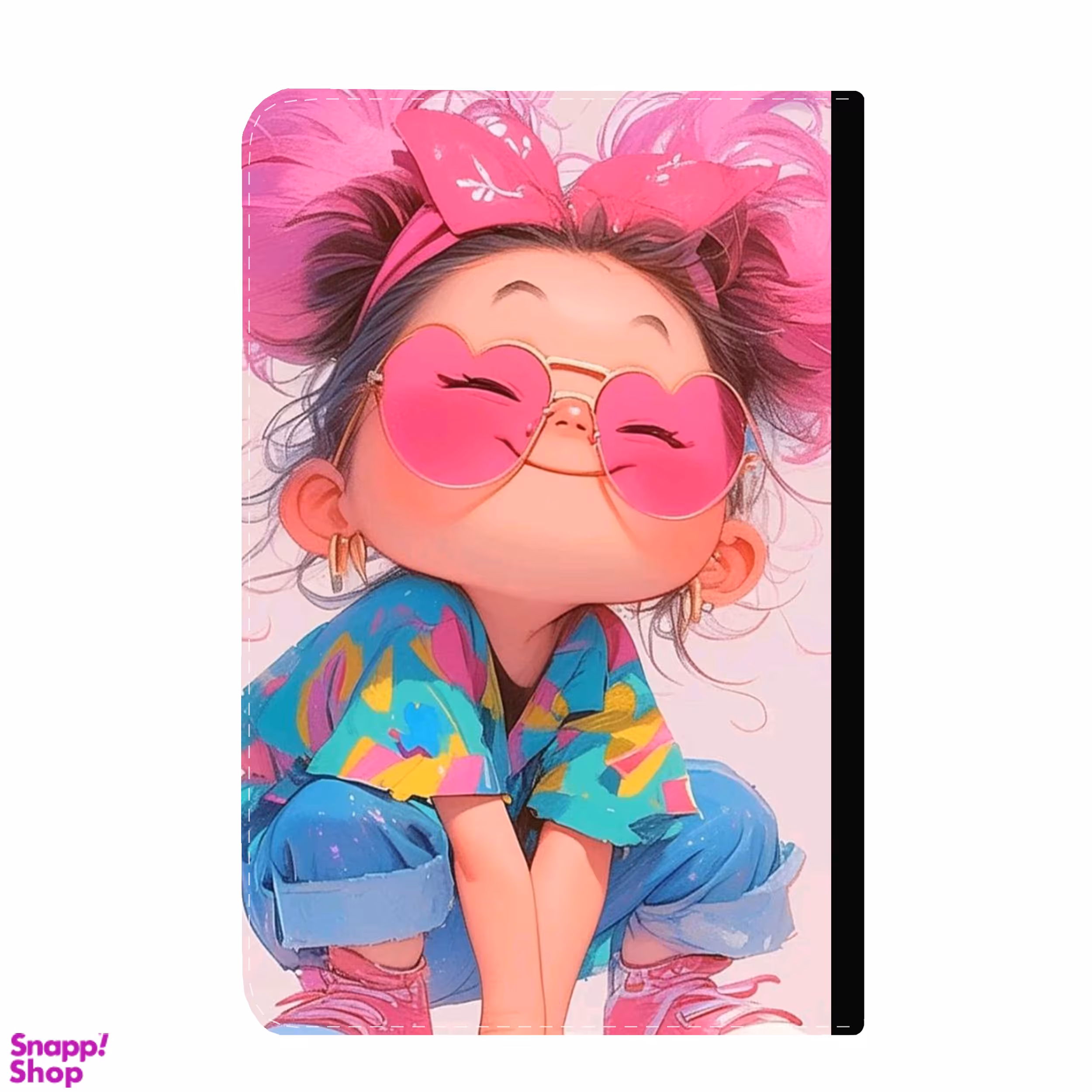 کلاسور طرح دختر کارتونی کد 28