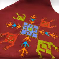 کاور کوسن سوزن دوزی HS006  06غرفه ملک خورشید                                    