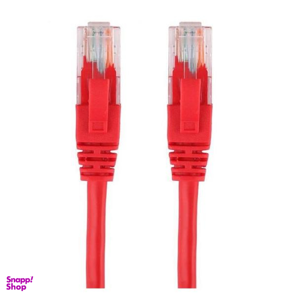 کابل شبکه CAT6 مدل NV15-6 رنگ قرمز