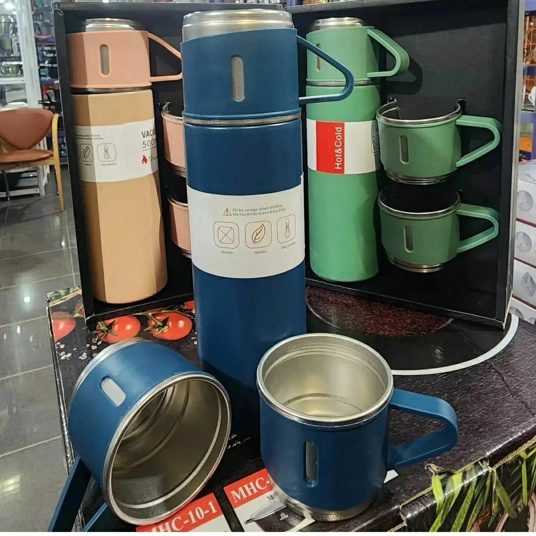 فلاسک گرم و سرد لیوان دار