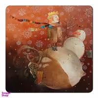 مگنت صبا طرح مدل آدم برفی کد M312