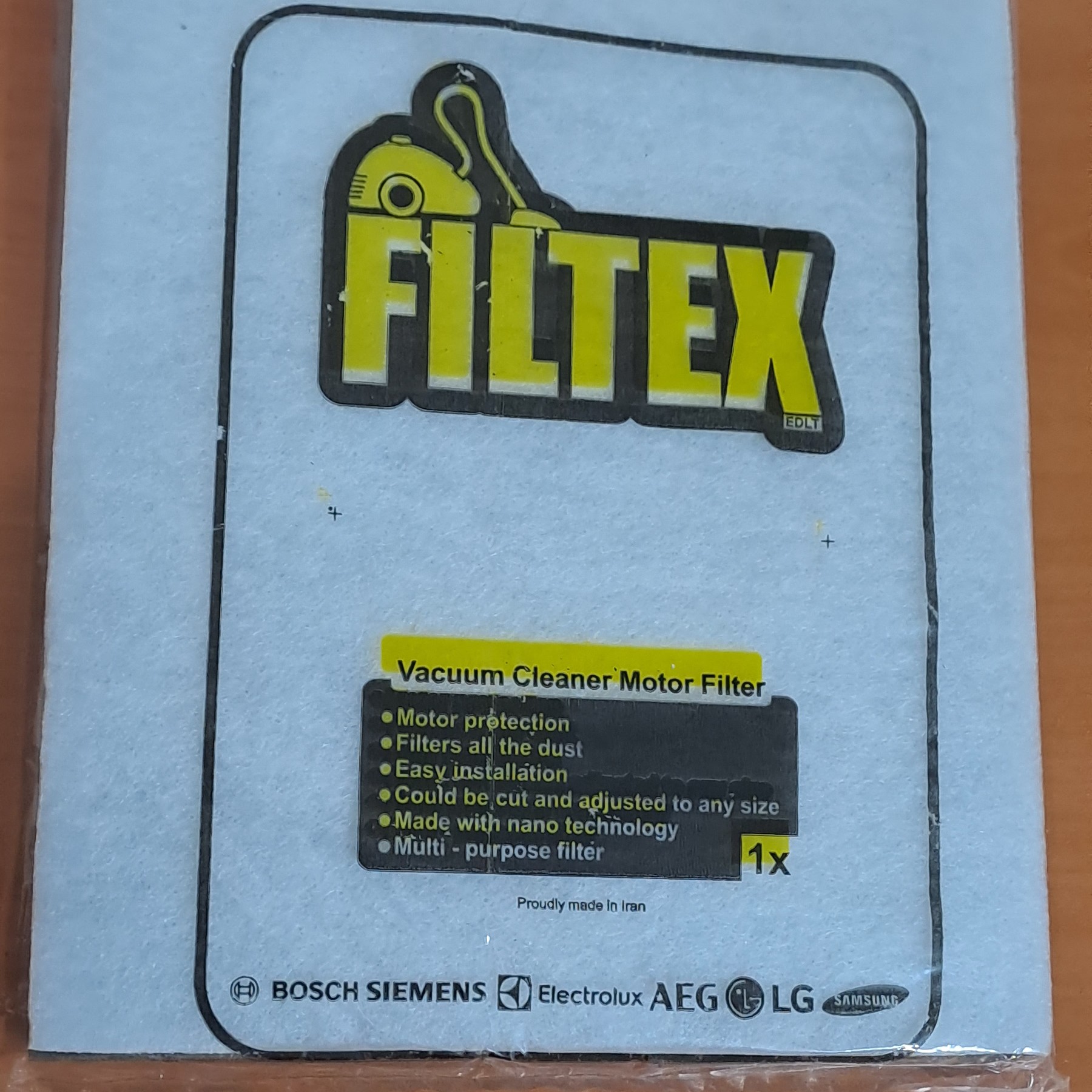 فیلتر همه کاره 2 سانتی ذغالی جاروبرقی 