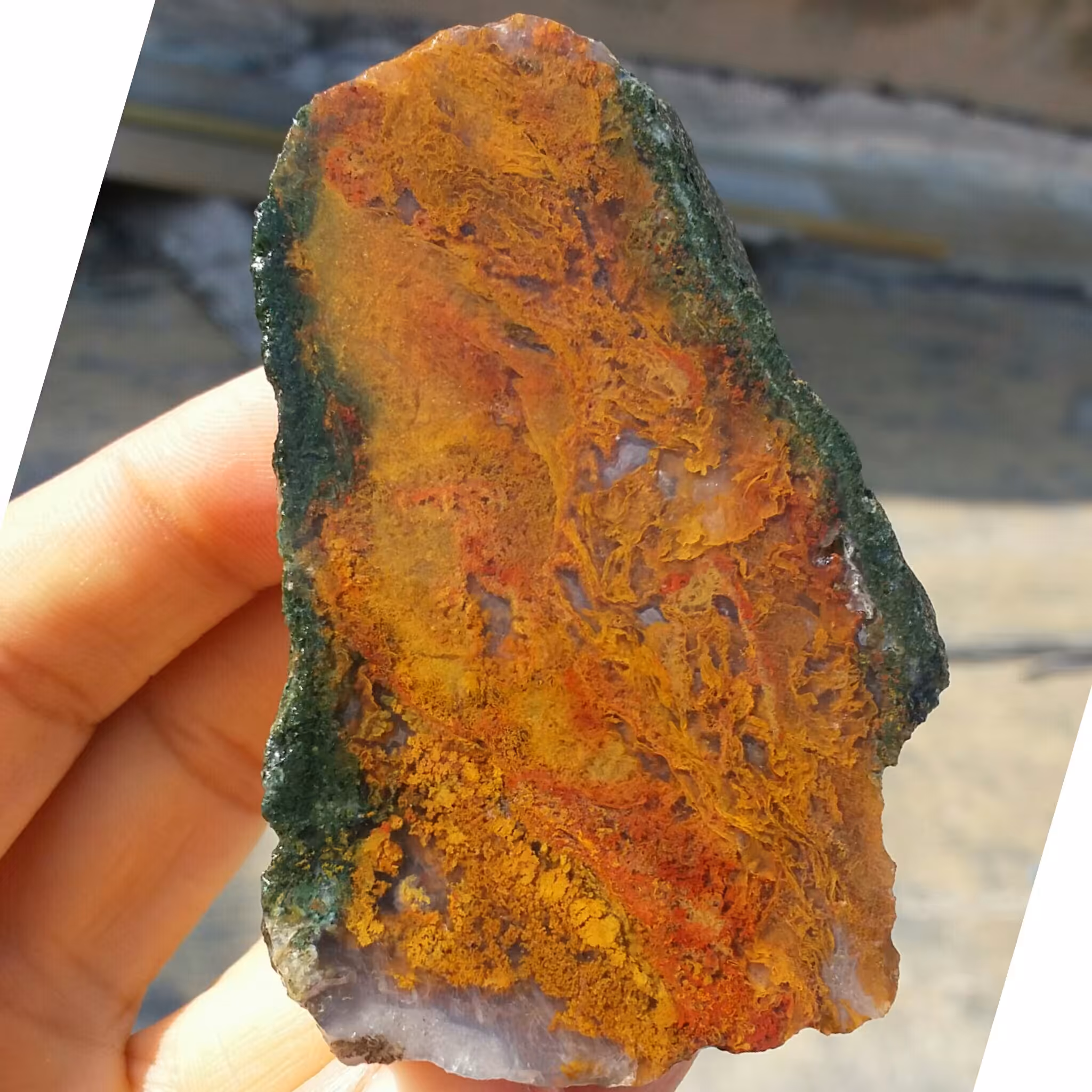 اسلایس سنگ راف عقیق منظره پاییزی بسیار دیدنی شاهکار خلقت کاملا طبیعی
با قابلیت ساخت چند نگین دیدنی و محشر
 کد 8679