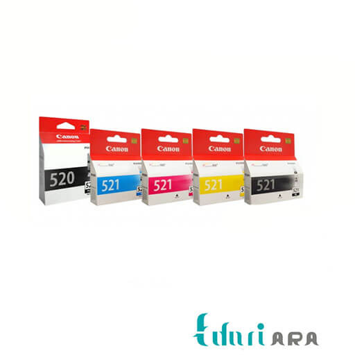 کارتریج جوهرافشان کانن 520-521 سری کامل