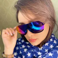 عینک آفتابی مدل مایکل جکسون مارک گوچی آینه ای
