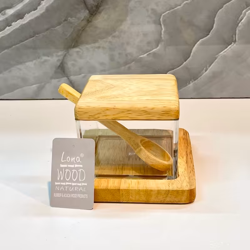 ادویه تک قاشق دار اکرلیک چوب رابر