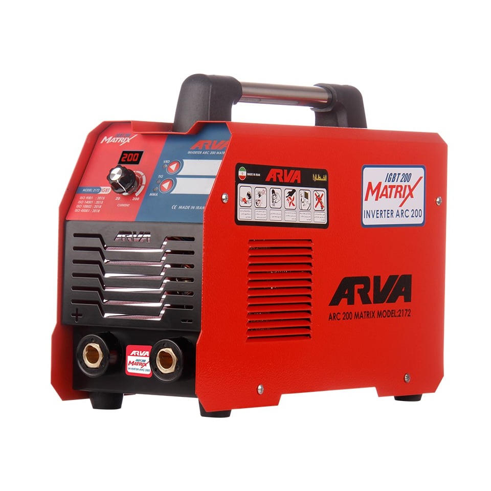 اینورتر جوشکاری آروا 200 آمپر ماتریکس مدل 2172