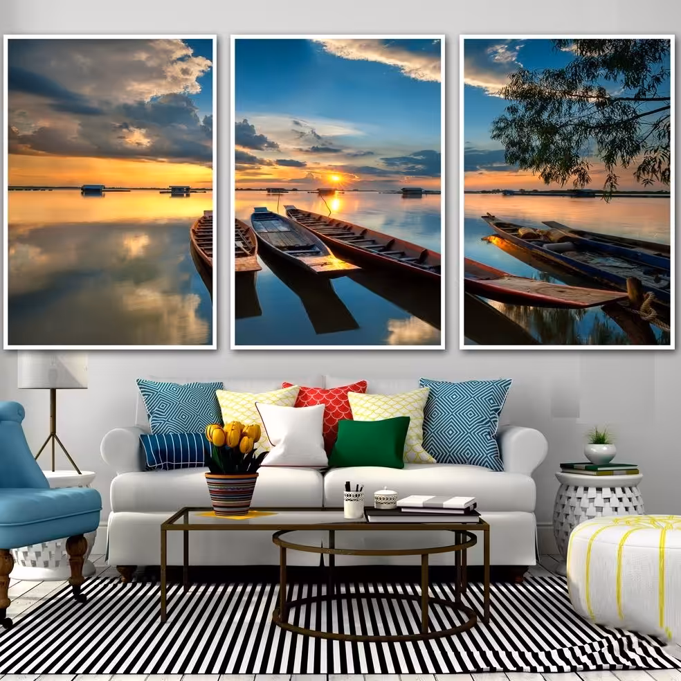 تابلو دکوراتیو 3تیکه کد 811