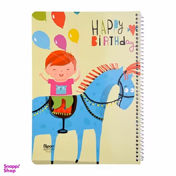 دفتر نقاشی 60 برگ الیپون کد 2551579