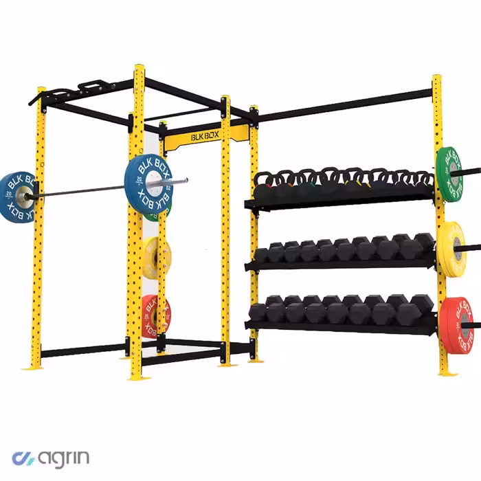 سازه کراسفیت تک دهنه جایگاه دمبل و اکسسوری مدل AGN