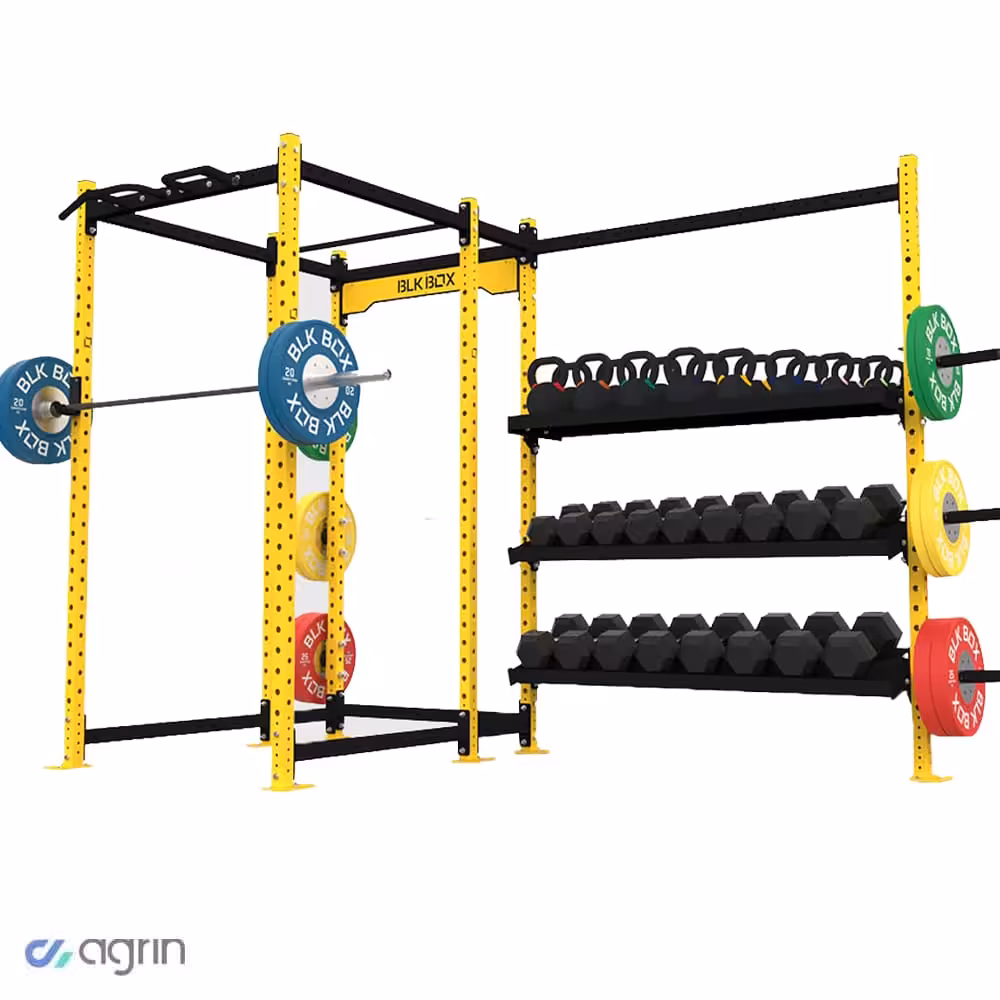 سازه کراسفیت تک دهنه جایگاه دمبل و اکسسوری مدل AGN