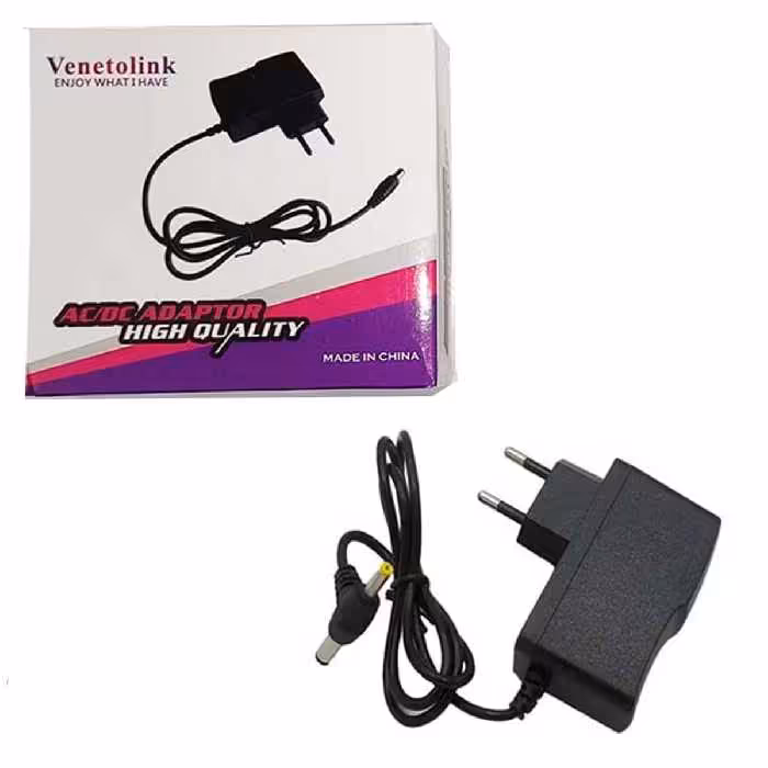 آداپتور  دو سر 12 ولت مودم مدل VENTOLINK کیفیت عالی