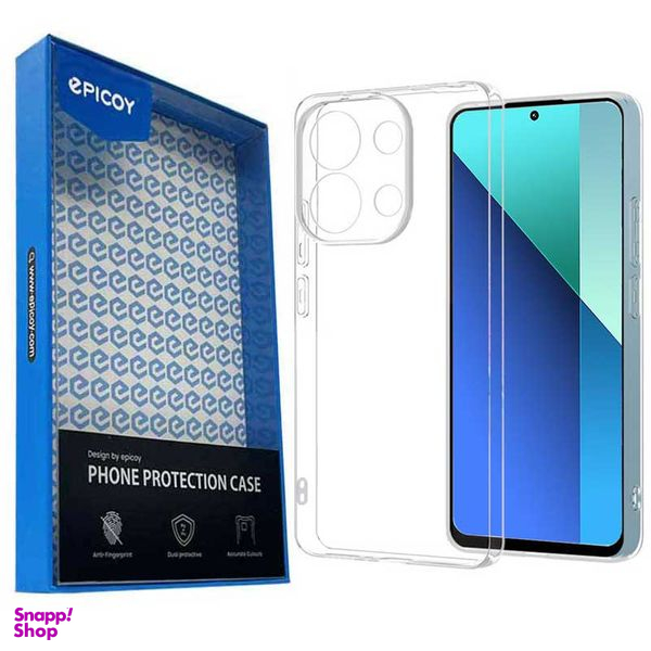 کاور اپیکوی مدل Transparent Clear مناسب برای گوشی موبایل شیائومی Redmi Note 13 4G