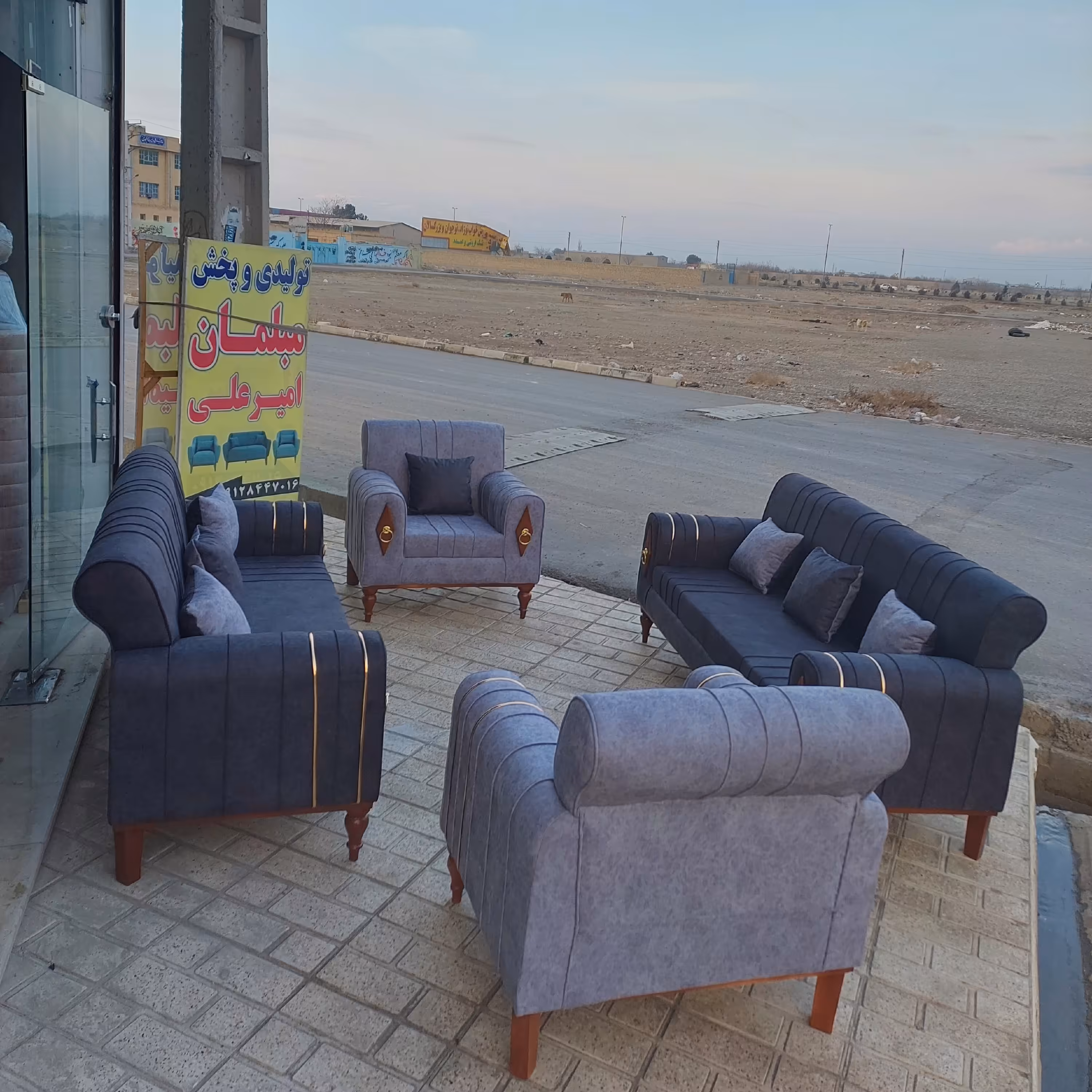 مبل نیو 7نفره اسکارلت طرح و رنگ های متنوع 