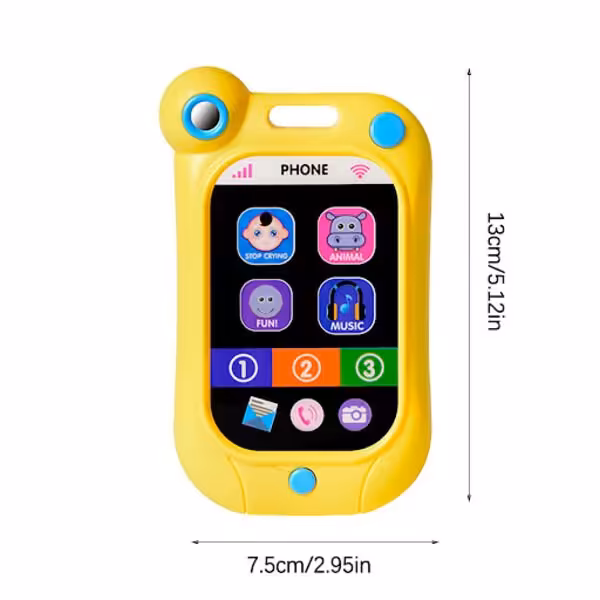 موبایل موزیکال نشکن زرد 0508 هانگر Huanger


