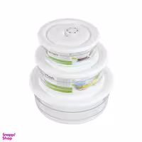 ظرف نگهدارنده لیمون مدل q861 مجموعه 3 عددی