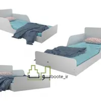 تخت کودک 130در 70 مدل زمینی مونته سوری 