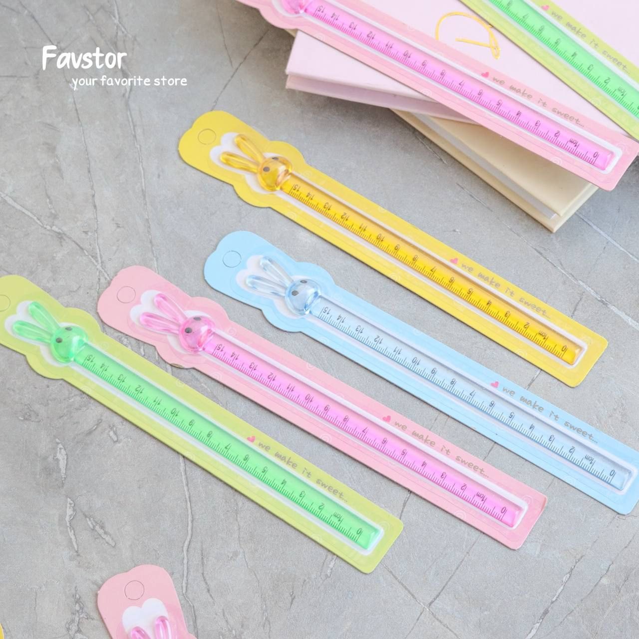 خط کش FROG طرح خرگوش کد TY-1612