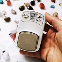 مهر رکعت شمار محراب همراه با مهر یدک رنگ سفید