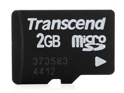 رم میکرو اس‌دی 2 گیگابایت Transcend Class 4