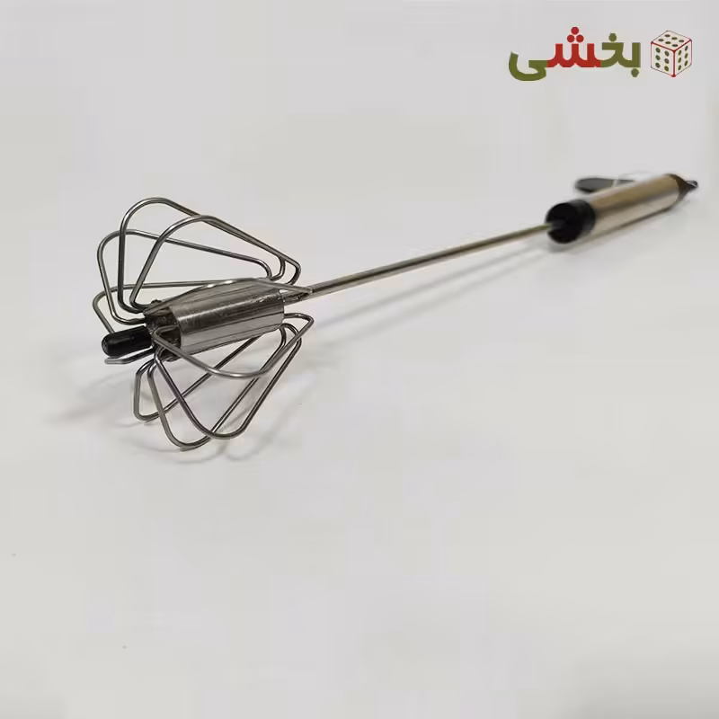 همزن دستی چرخشی فلزی