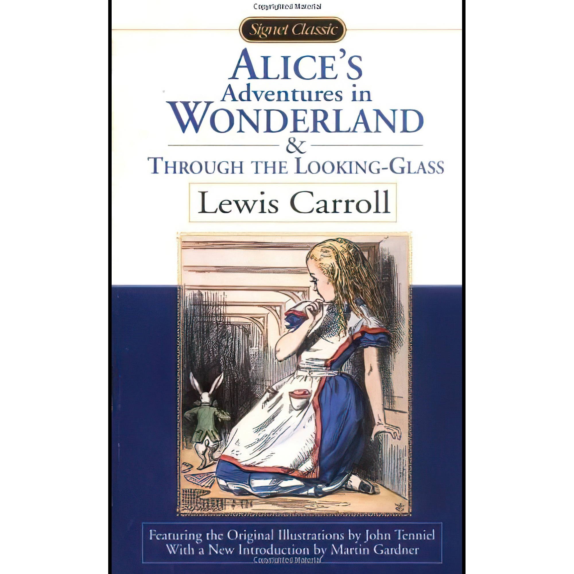 کتاب زبان اصلی Alices Adventures in Wonderland and Through the Looking Glass Sig
