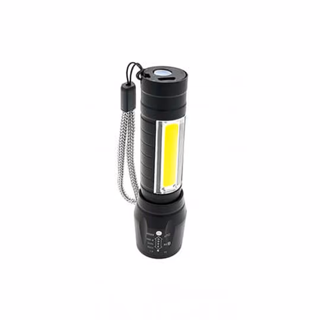 چراق قوی زوم دار کوچک چراق قوه جیبی مدل xpe cob