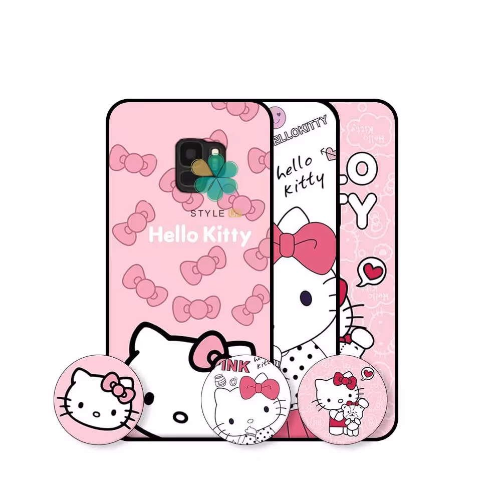 قاب دخترانه گوشی سامسونگ Samsung Galaxy S9 طرح Hello Kitty