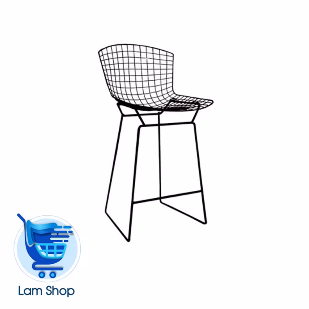 صندلی کانتر فلزی برتویا رنگی N102B نظری(زمان ارسال 15 تا 20 روز کاری)