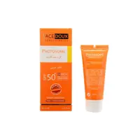 کرم ضدآفتاب SPF50 بی رنگ فاقد چربی فیس دوکس 40 ml
