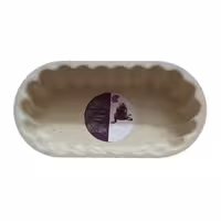 قالب کیک کته و ته چین مدل شارلوت بیضی کف صاف گرانیتی

