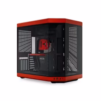 کیس کامپیوتر هایت مدل Y70 Black Cherry