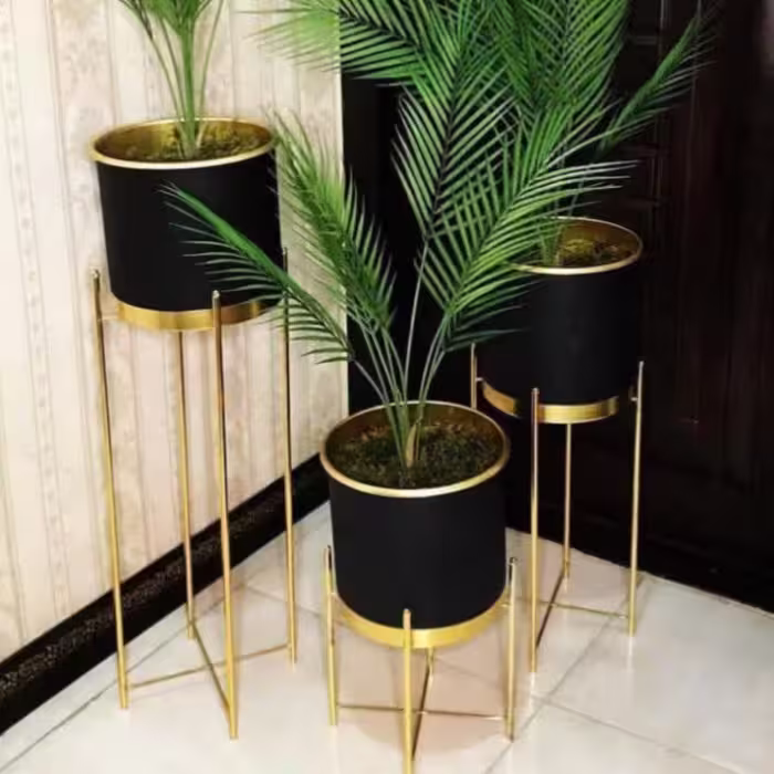 پایه گلدون فلزی