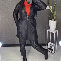 کت چرم غواصی رویه چرم