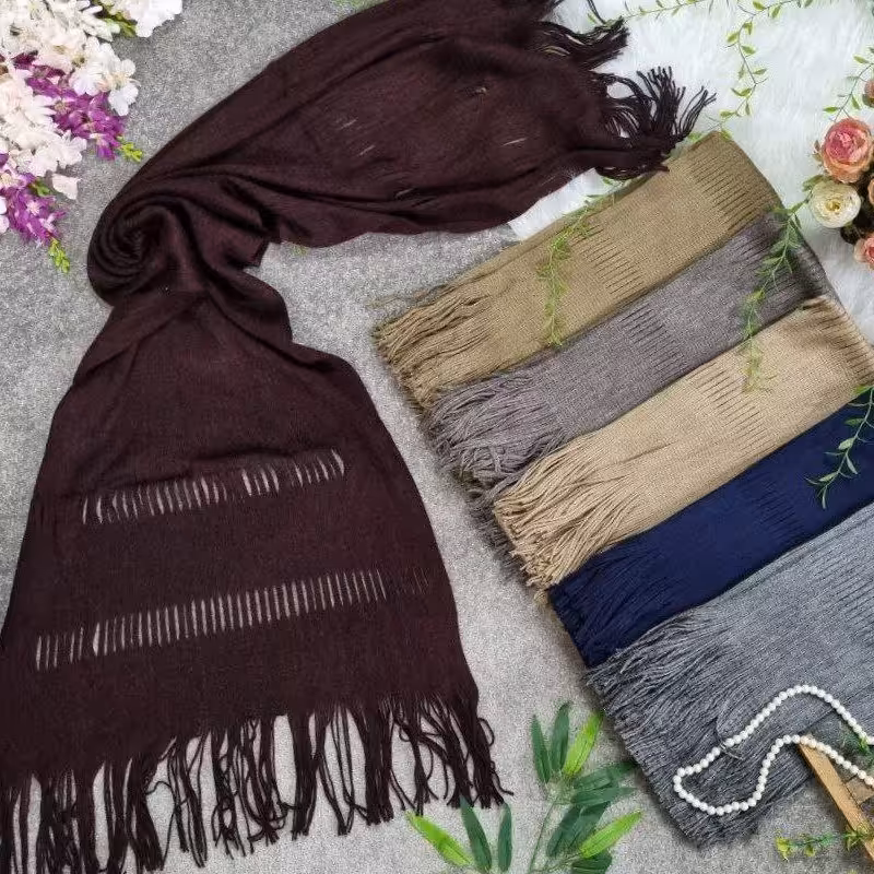 شال بافتی تک رنگ